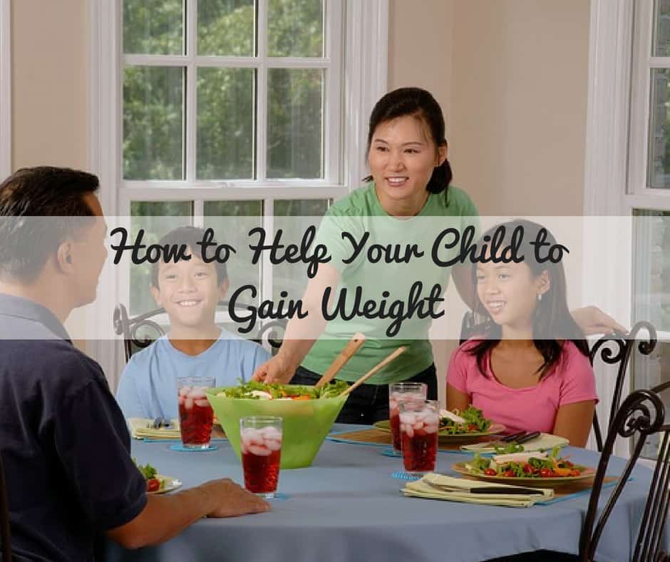 What Helps A Child To Gain Weight