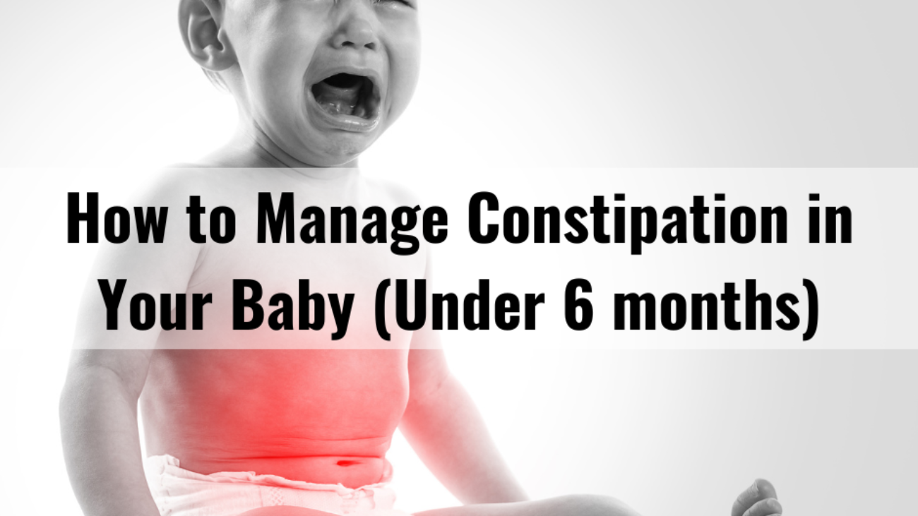 Constipation under 6 months