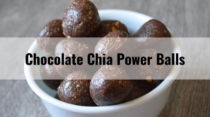 Chocolate Chia Power Balls