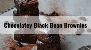 Chocolatey Black Bean Brownies