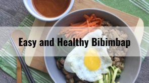 Easy And Healthy Bibimbap