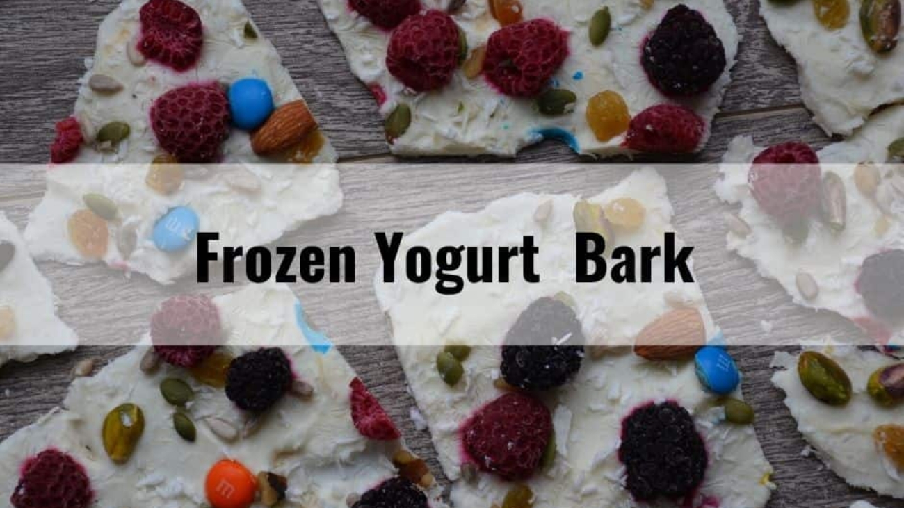 Frozen Yogurt Bark