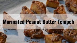 Marinated Peanut Butter Tempeh