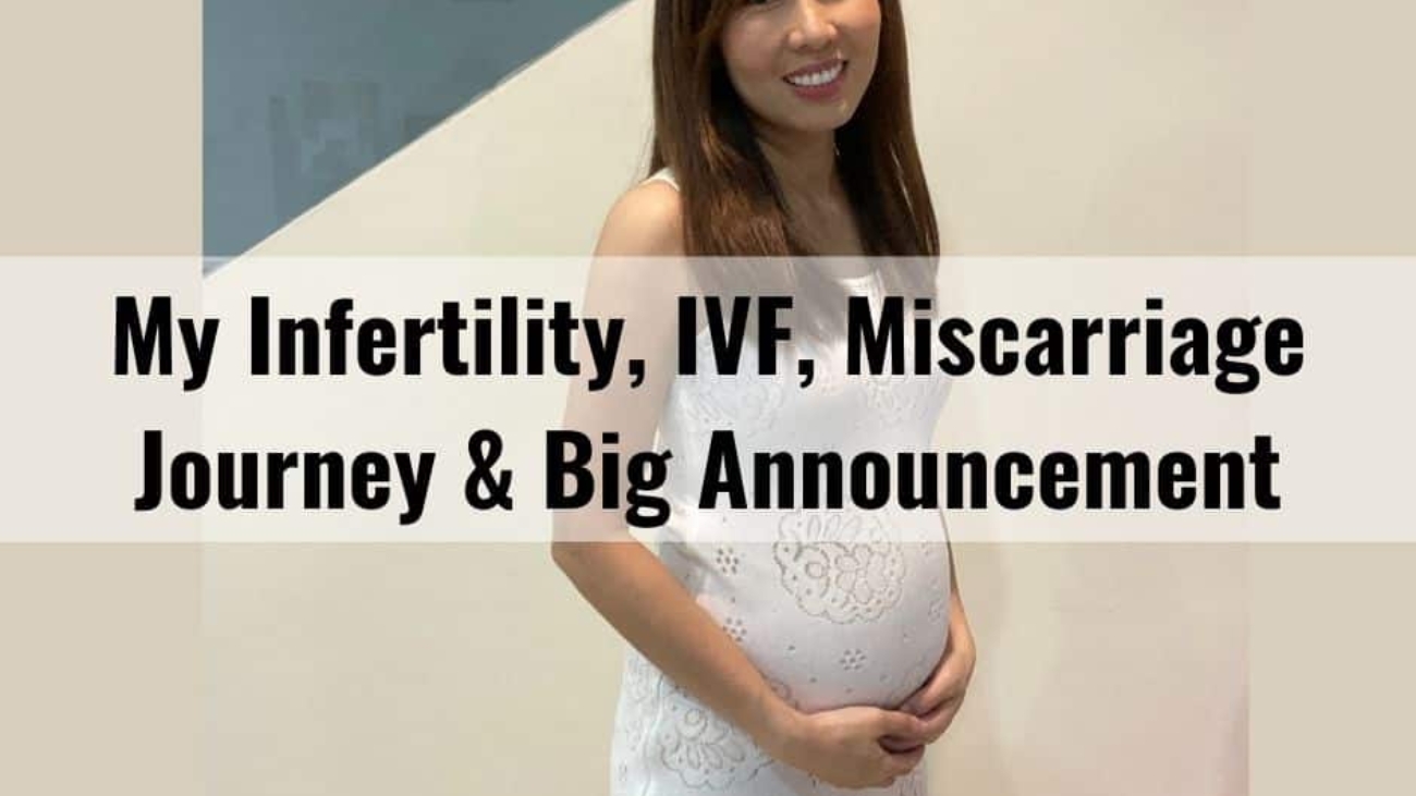 my-infertility-ivf-miscarriage-journey-big-announcement-photo