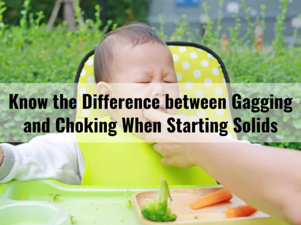 Know the Difference between Gagging and Choking When Starting Solids