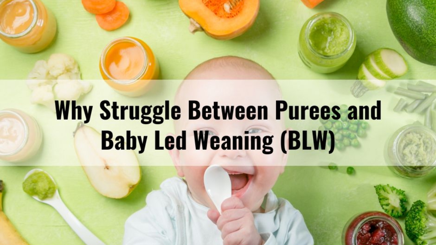 Why Struggle Between Purees and Baby Led Weaning (BLW)